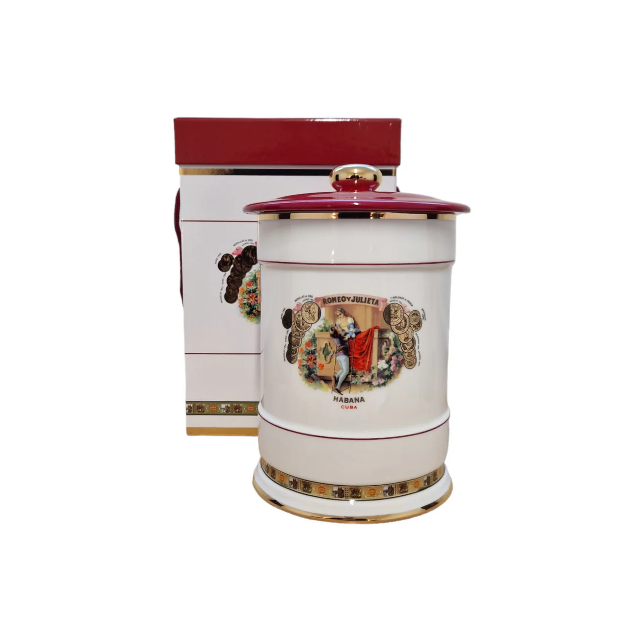 Romeo y Julieta Porcelain Jar - Image 2