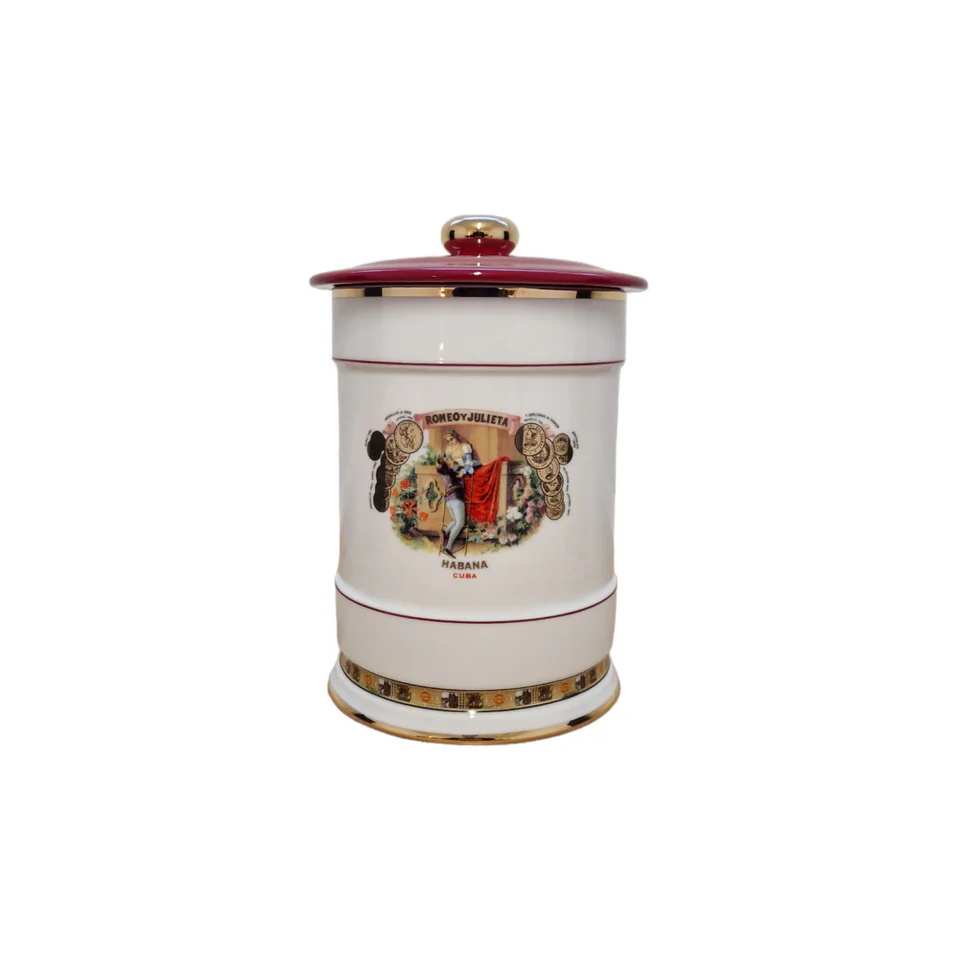 Romeo y Julieta Porcelain Jar